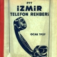 1957, PTT İZMİR TELEFON REHBERİ