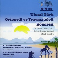22. Ulusal Türk Ortopedi ve Travmatoloji Kongresi, Program Kitabı