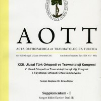 AOTT, Acta Orthopedica et Traumatlolıgica Turcica, Cilt:45, 1 Kasım 2011